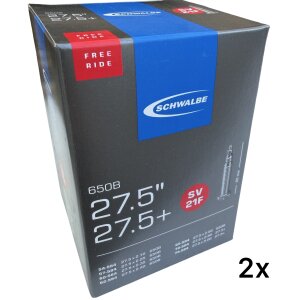 2 x Schwalbe Fahrrad-Schlauch SV21F Freeride...