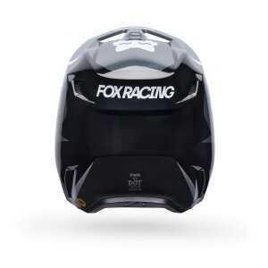 Fox V1 Frame Motorrad Motocross Helm Schwarz M