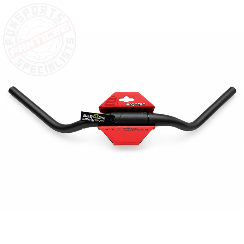 Ergotec City Cruiser Trekking Lenker 31,8 mm 640 mm Schwarz 37°