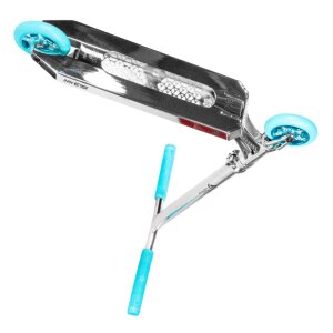 CORE SL3 Mini Stunt-Scooter Park H=76cm Chrome/Teal