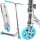 CORE SL3 Mini Stunt-Scooter Park H=76cm Chrome/Teal