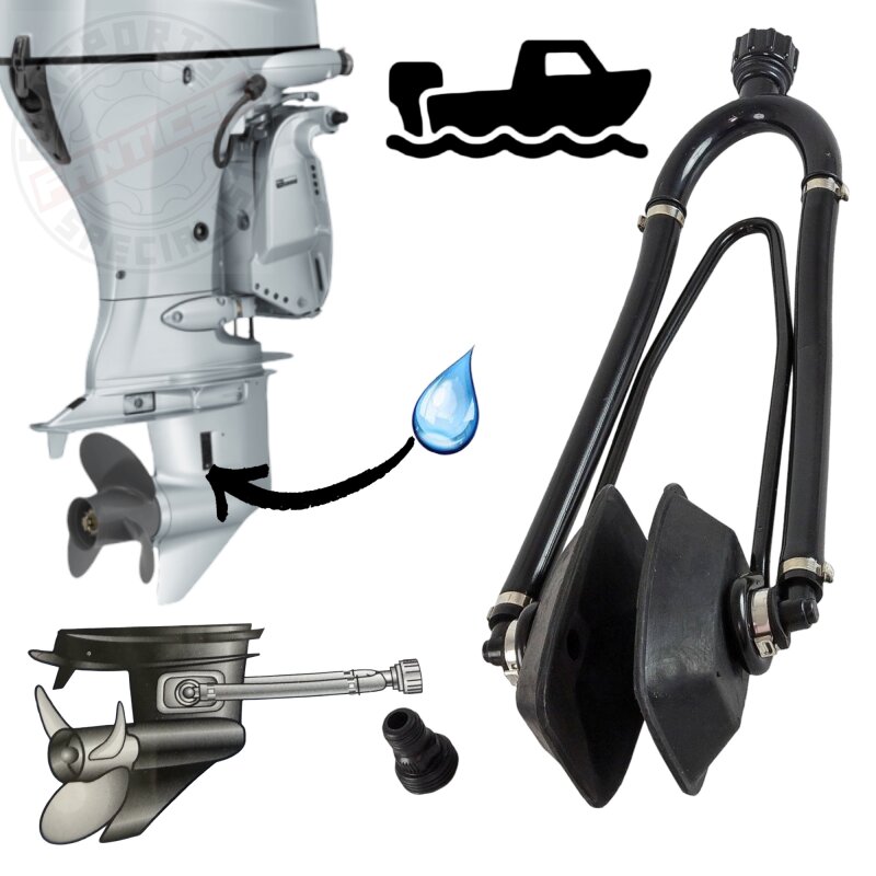 SeaWorld Deluxe Motorspülaufsatz Flusher rechteckig semi soft 3/4 Zoll