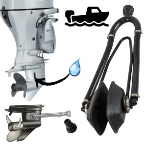 SeaWorld Deluxe Motorspülaufsatz Flusher rechteckig...