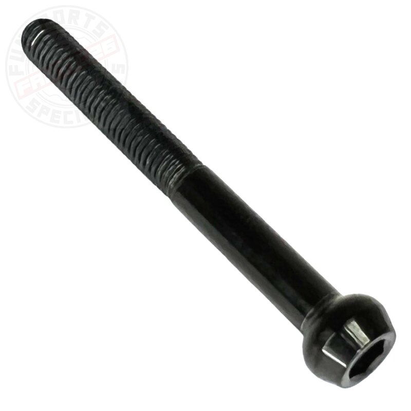 Titan M5x40 Kugelkopf Schraube Schwarz
