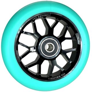 Fantic26 Spy7 Stunt-Scooter Rolle 110mm Abec11 Schwarz/Pu Mint