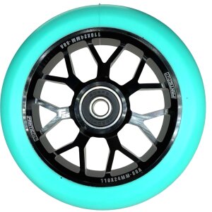 Fantic26 Spy7 Stunt-Scooter Rolle 110mm Abec11 Schwarz/Pu Mint