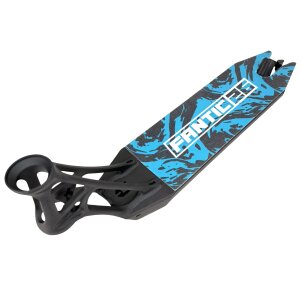 Fantic26 Stunt-Scooter Griptape 58,5cm x 15,5cm Swirl Schwarz/Hell Blau