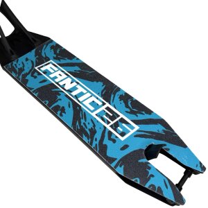 Fantic26 Stunt-Scooter Griptape 58,5cm x 15,5cm Swirl Schwarz/Hell Blau