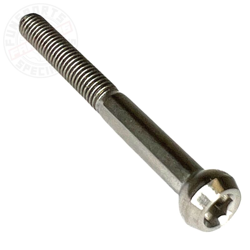 Titan M5x50 Kugelkopf Schraube Natur