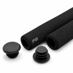 Foamy Grips Scooter Schaumstoff  Griffe Schwarz 160mm