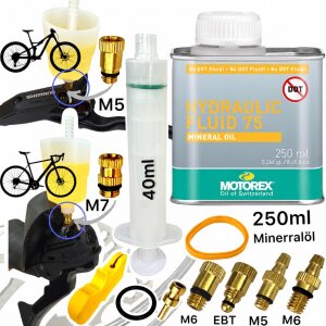 F26 Entlüftungs Service Kit MTB City Road Ebike +...