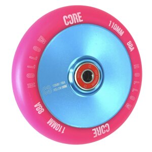 Core Hollow V2 Stunt-Scooter Rolle 100mm Hellblau/PU Pink