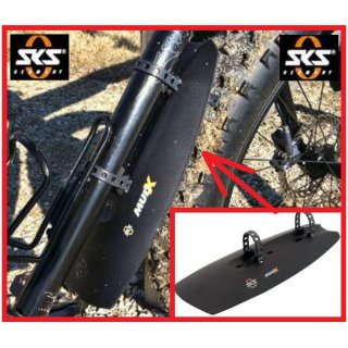 SKS Mud-X Fahrrad MTB Rahmen Dirtboard Fender Schutzblech Spritzschutz