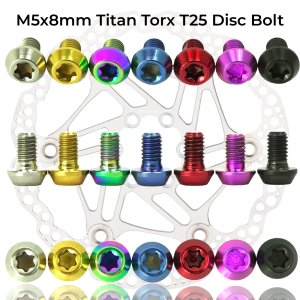 Titan M5 x 8mm Torx T25 Fahrrad Bremsscheiben...