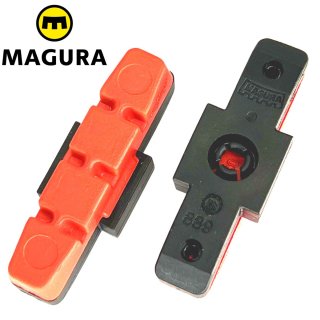 Magura Bremsbeläge für unbeschichtet Felgen Hs11 HS22 HS33 Evo Rot (1 Paar)