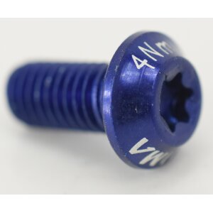 Ashima Alu M5x10 Torx Disc SL Schraube Blau
