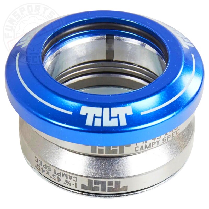 Tilt Stunt-Scooter / BMX Full integrated Headset 1 1/8" 04-01-600 Blau