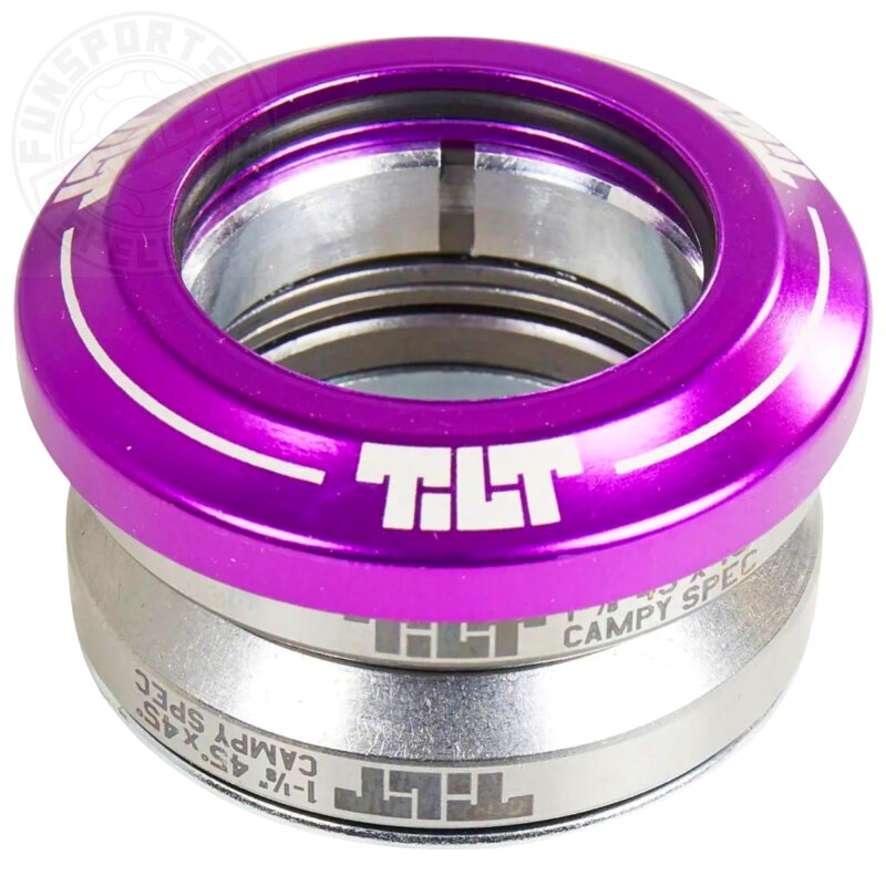 Tilt Stunt-Scooter / BMX Full integrated Headset 1 1/8" Lila