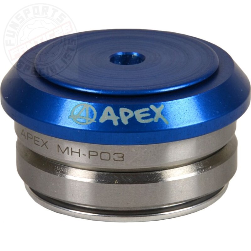 Apex Full integrated Headset1 1/8" Blau