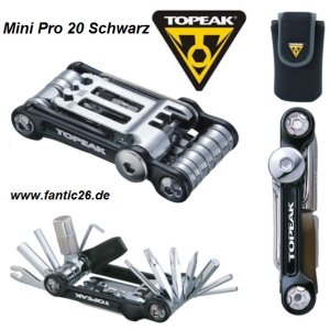 Topeak Fahrrad Tool Mini 20 Pro schwarz