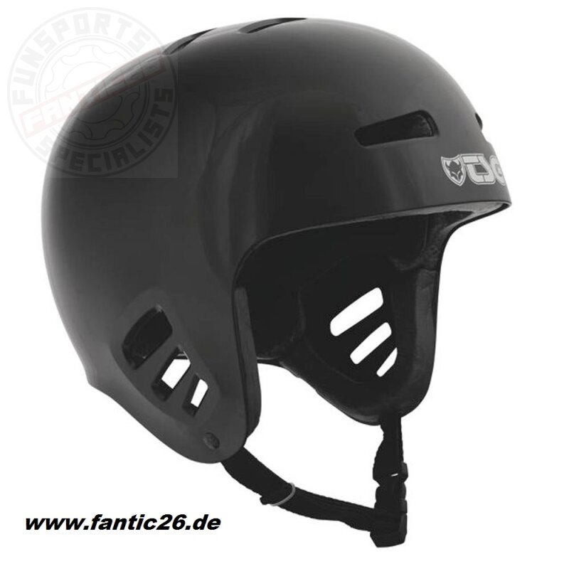 TSG Dawn Helm solid color Schwarz L/XL (57-59cm)