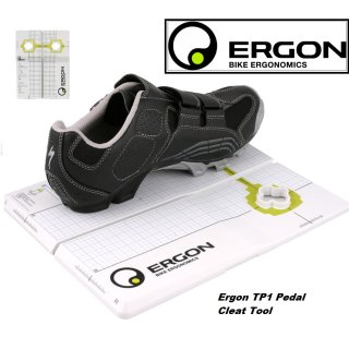 Ergon TP1 Cleat Tools Schuh Einstell Schablonen