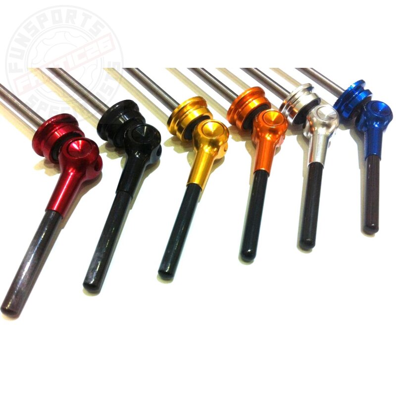 Titan Carbon SL Schnellspanner Skewer Quick Release Mtb Rot / Schwarz / Gold / Blau / orange /...
