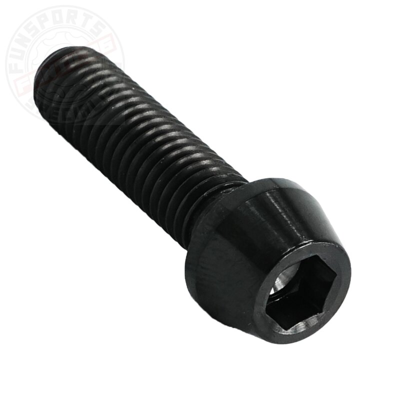 Titan M4x15 DIN 912 Zylinderkopf konisch Schraube schwarz
