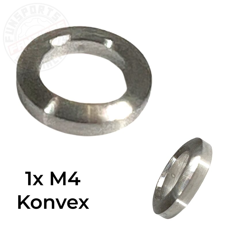 Titan M4 Konvex Ausgleich - Unterlegscheiben washer natur