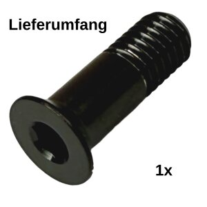 Titan M5x15 Schaltrollen Schraube Schwarz
