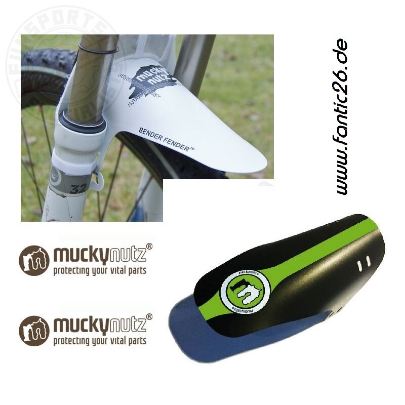 Mucky Nutz FACE Fender Schutzblech schwarz/grün