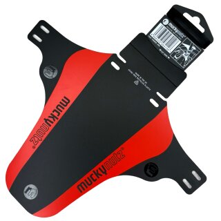 Mucky Nutz FACE Fender Schutzblech schwarz/rot