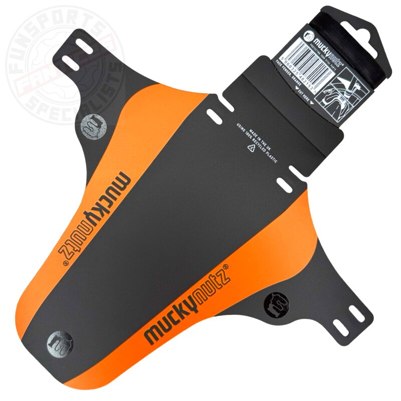 Mucky Nutz FACE Fender Schutzblech schwarz/orange