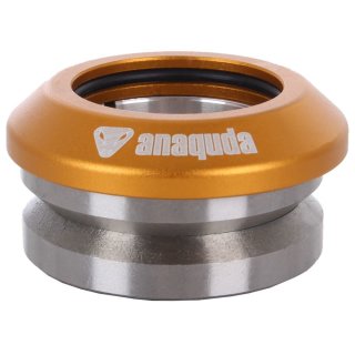 Anaquda full integrated Headset 1 1/8&quot; Gold