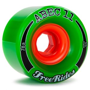 ABEC11 Freerides Longboard Rollen (4 Stck) 66mm 78a...