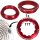 Token Kassettenabschlussring / Lockring für Shimano 11T Kassette rot