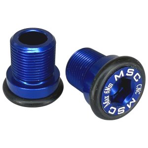 MSC Kurbelschrauben (paar) M15x14 Blau