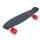 DStreet Polyprop Mini Cruiser Kinder Retro Skateboaard 57 Schwarz/Rot