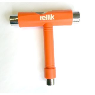 Rellik T-Tool Skateboard Rollschuhe Multitool Werkzeug orange