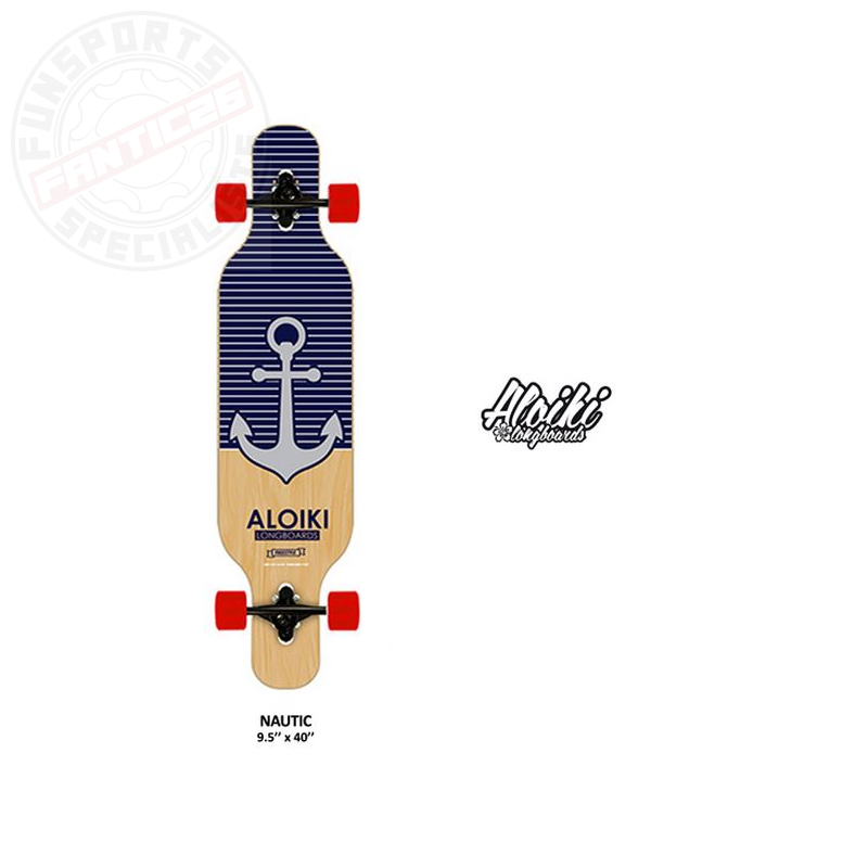 Aloiki Nautic 9.5" x 40" Komplett Longboard