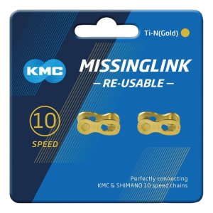 2x KMC Verschlussglied Missinglink Kettenschloss 10-fach...