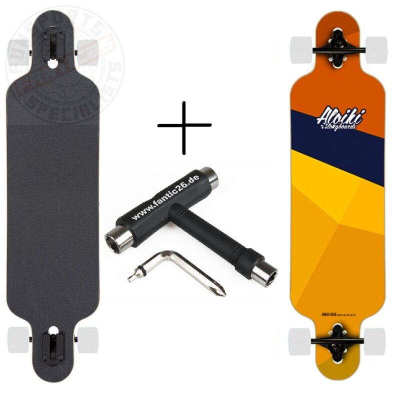 Aloiki Longboard Aloe + Skatetool