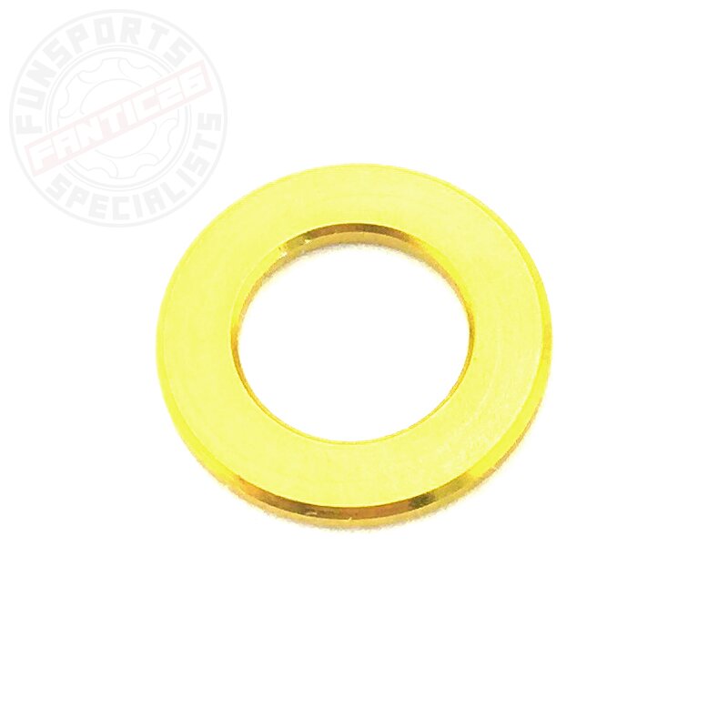 Alu M6 U-Scheibe SL Gold