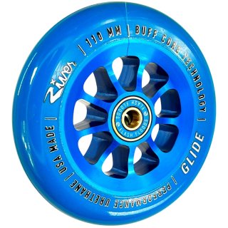 River Glide 110mm Stunt-Scooter (Sapphire) Blau/PU  Blau