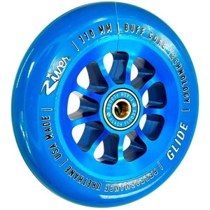 River Glide 110mm Stunt-Scooter (Sapphire) Blau / Pu Blau