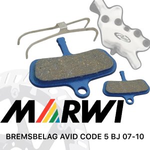 Marwi Scheibenbremsbel&auml;ge - f&uuml;r AVID Code