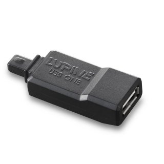 Lupine USB One Akku auf USB Adapter