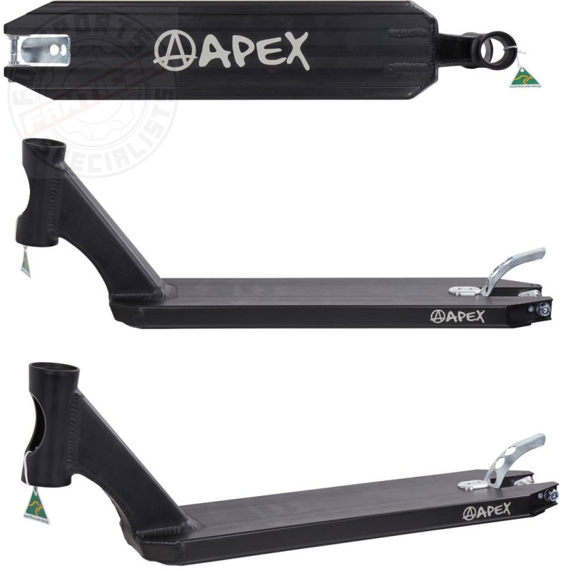 Apex Pro Stunt-Scooter Deck 580 (49cm) schwarz | Online kaufen - Fant