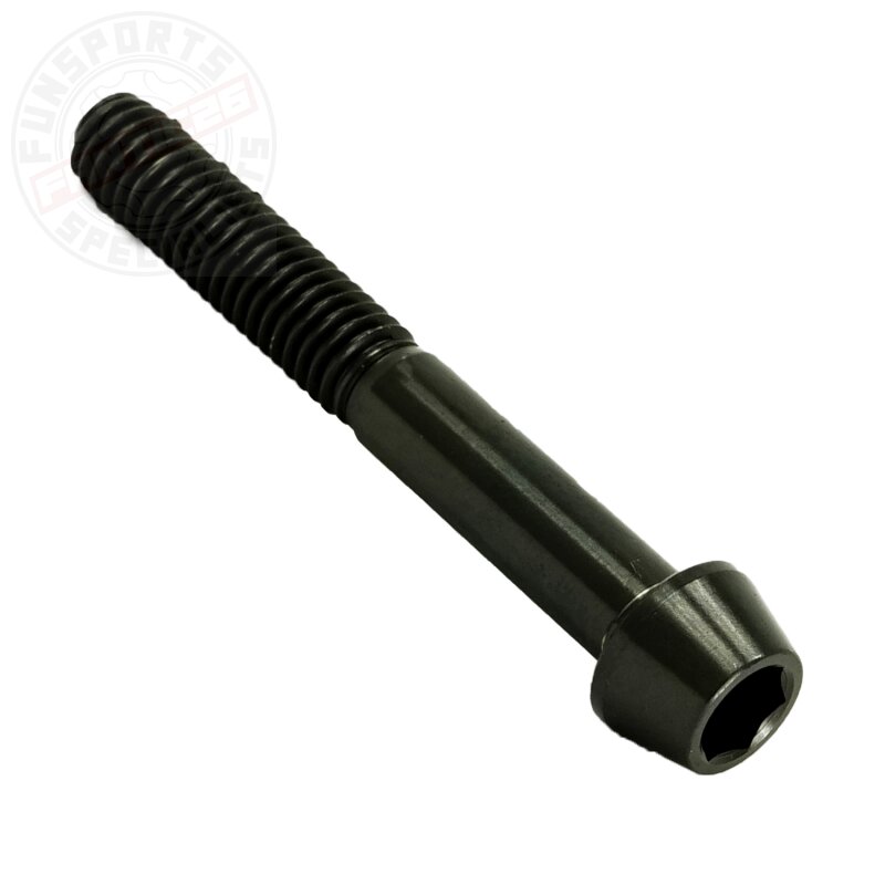 Titan M6x45 Schraube DIN912 konisch schwarz