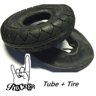 Rocker Mini BMX Street Reifen V2 + Ersatz Schlauch mit Autoventil